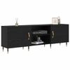 vidaXL Gabinete para TV Carvalho preto 150 x 30 x 50 cm