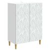 vidaXL Buffet Branco 66 x 34,5 x 90 cm Derivados de Madeira