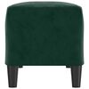 vidaXL Banco 100x35x41 cm veludo verde-escuro