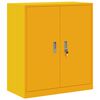 vidaXL Arm&aacute;rio de arruma&ccedil;&atilde;o Amarelo Mostarda 80 x 40 x 90 cm A&ccedil;o