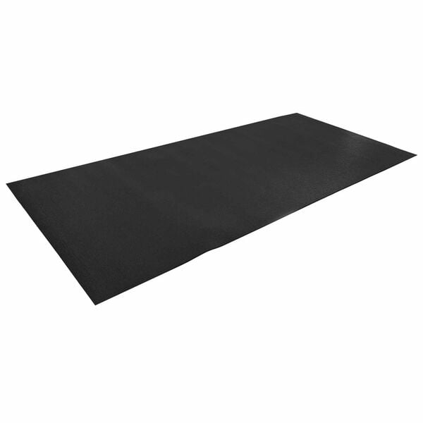 vidaXL Tapete de Prote&ccedil;&atilde;o para Esportes Preto 150 x 75 x 0.6 cm PVC