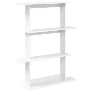 vidaXL Prateleira de Parede Branco 100 x 20 x 126 cm