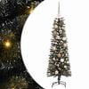 vidaXL &Aacute;rvore de Natal Artificial Verde 120 cm PVC, Pl&aacute;stico e A&ccedil;o