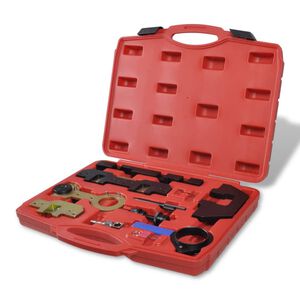 vidaXL 11pcs conj. ferramentas sincroniza&ccedil;&atilde;o p/ BMW M42/44/50/52/54/56