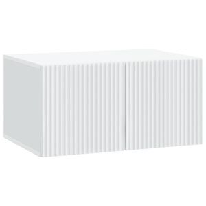 vidaXL Gabinete de TV de Parede Branco 59,5 x 41 x 30 cm