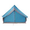 vidaXL Barraca Tipi Familiar Manual Azul e Cinza 400 x 346 x 250 cm
