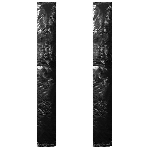 vidaXL Capas para guarda-sol 2 pcs com fecho de correr PE 175 cm