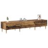 vidaXL Gabinete para TV com gaveta Madeira Antiga 150 x 36 x 30 cm