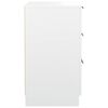 vidaXL Mesas de cabeceira 2 pcs 40x36x65 cm branco