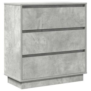vidaXL Arm&aacute;rio de Cabeceira Cinzento 71 x 34,5 x 75 cm
