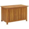 vidaXL Caixa arruma&ccedil;&atilde;o para jardim 90x50x58cm madeira ac&aacute;cia maci&ccedil;a