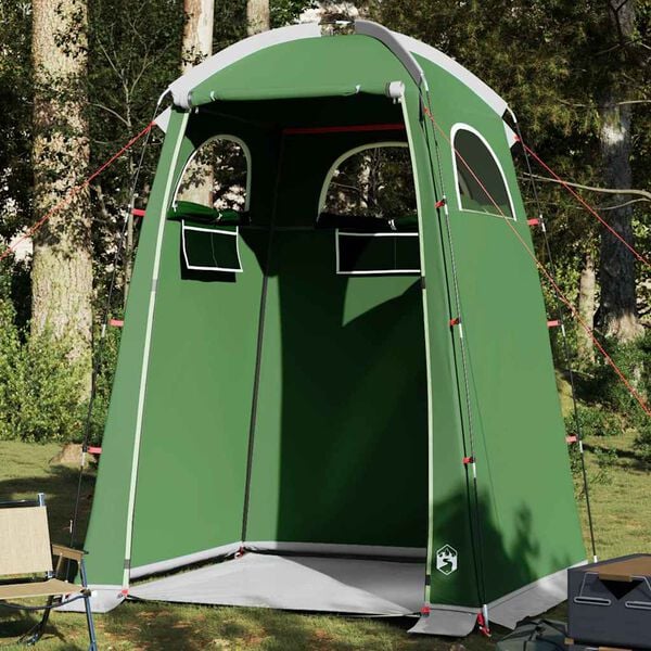 vidaXL Tenda para duche imperme&aacute;vel verde