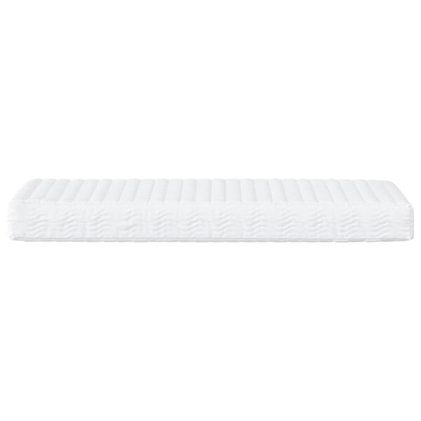 vidaXL Colchão de espuma 100x220 cm dureza H2 H3 branco