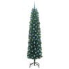 vidaXL &Aacute;rvore de Natal Artificial Verde 240 cm PVC e A&ccedil;o e Pl&aacute;stico