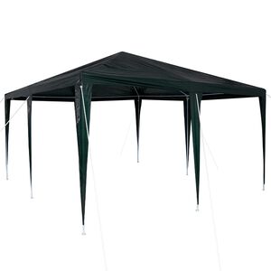 vidaXL Tenda de Festa Verde e Branco 400 x 400 x 266 cm