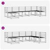 vidaXL Conjunto de Sof&aacute;s para Exterior 7 pcs Natural
