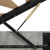 vidaXL Estrutura de Cama Ottoman Cinzento Concreto 120 x 200 cm