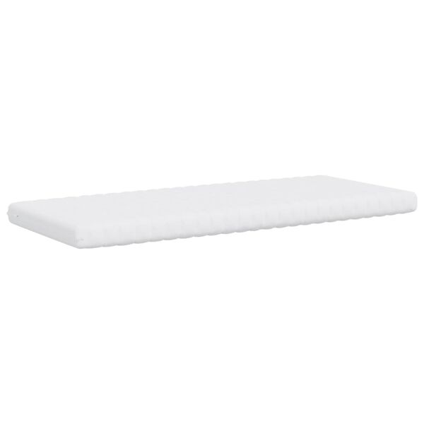 vidaXL Colchão de espuma 90x190 cm 7 zonas dureza 20 ILD branco