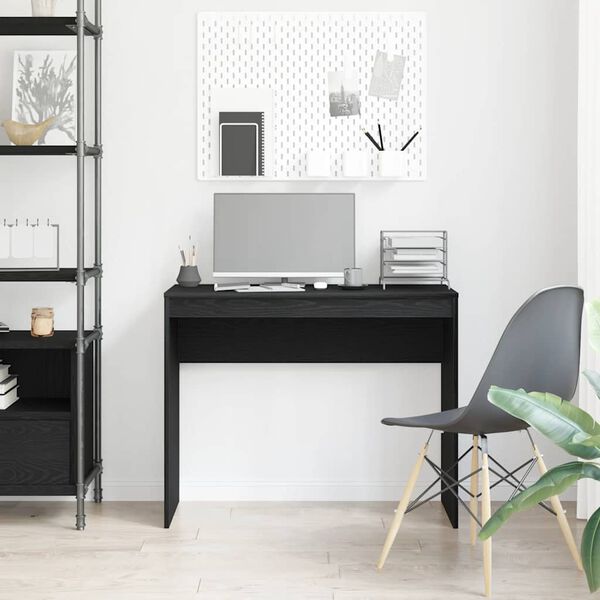 vidaXL Secret&aacute;ria Carvalho Preto 90x40x72 cm Madeira Engenheirada