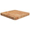 vidaXL Tampo mesa quadrado 40x40x4 cm carvalho tratado castanho-claro