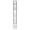 vidaXL Cestos gabi&atilde;o arqueados 25 pcs 200x50x180/200 ferro galvanizado