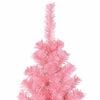 vidaXL &Aacute;rvore de Natal com 300 LEDs com suporte Rosa 180 cm PVC
