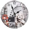 vidaXL Rel&oacute;gio de parede vintage Marilyn Monroe 30 cm