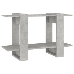 vidaXL Estante/divis&oacute;ria 80x30x51 cm cor cinzento cimento