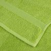 vidaXL Toalhas de bid&eacute; premium SOLUND 10pcs 30x50cm 600gsm verde ma&ccedil;a