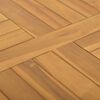 vidaXL Tampo de mesa quadrado 50x50x2,5 cm madeira de teca maci&ccedil;a
