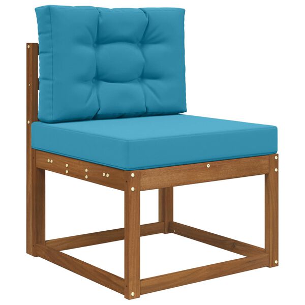 vidaXL Almofada para Sof&aacute; Externo 2 pcs Azul Royal Poli&eacute;ster