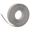 vidaXL Bordas de jardim 25 m 10 cm PE Cinzento