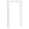 vidaXL Chuveiro Externo Branco 137 x 23 x 226 cm