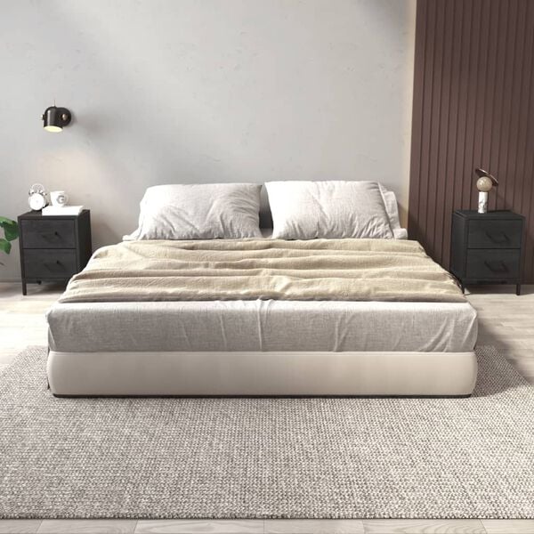 vidaXL Mesas de cabeceira 2 pcs 36x30x45 cm madeira pinho maci&ccedil;a preto