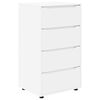 vidaXL Gabinetes de Armazenamento 60 x 48 x 105 cm Branco