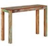 vidaXL Mesa consola 110x35x76 cm madeira recuperada maci&ccedil;a