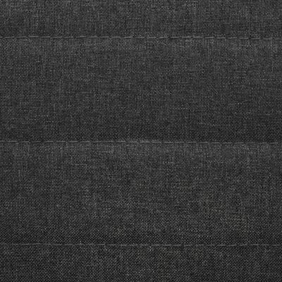 vidaXL Cadeiras de jantar 4 pcs tecido cinzento-escuro