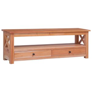 vidaXL M&oacute;vel de TV 120x30x40 cm madeira de mogno maci&ccedil;a
