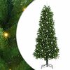 vidaXL &Aacute;rvore de Natal com 300 LEDs com suporte Verde 240 cm PE