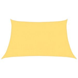 vidaXL Para-sol estilo vela 160 g/m&sup2; 3/4x2 m PEAD bege