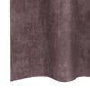vidaXL Cortinas de Veludo 2 pcs Castanho 225 x 140 cm Veludo