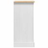 vidaXL Mesa-de-cabeceira com gaveta Branco 53 x 39 x 84 cm