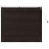 vidaXL Cortina Veneziana Marrom Escuro 150 x 130 cm 35 mm