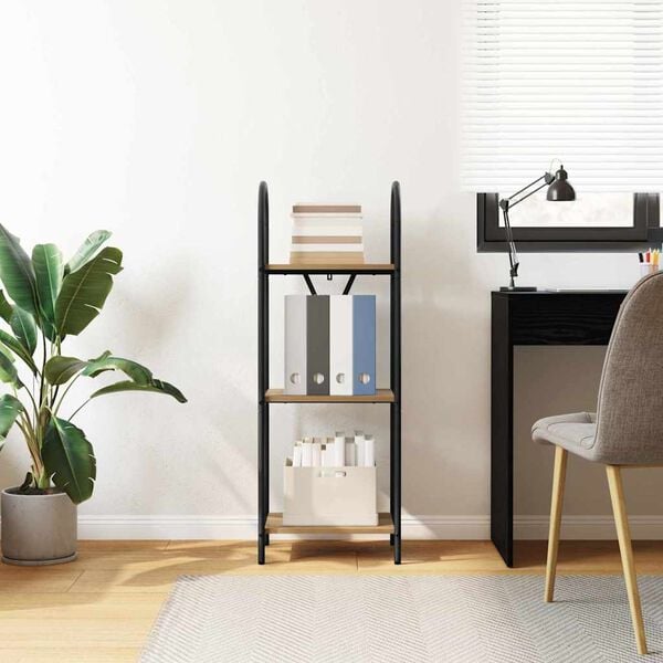 vidaXL Estante Carvalho Artesanal 40 x 30 x 109 cm Madeira processada