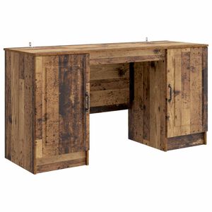 vidaXL Mesa Madeira antiga 142,5 x 50 x 75 cm Derivados de Madeira