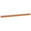vidaXL Canteiro de jardim elevado Marrom Claro 775 x 50 x 36 cm