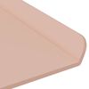 vidaXL Prateleira Flutuante 4 pcs Rosa 40 x 18 x 2,5 cm A&ccedil;o