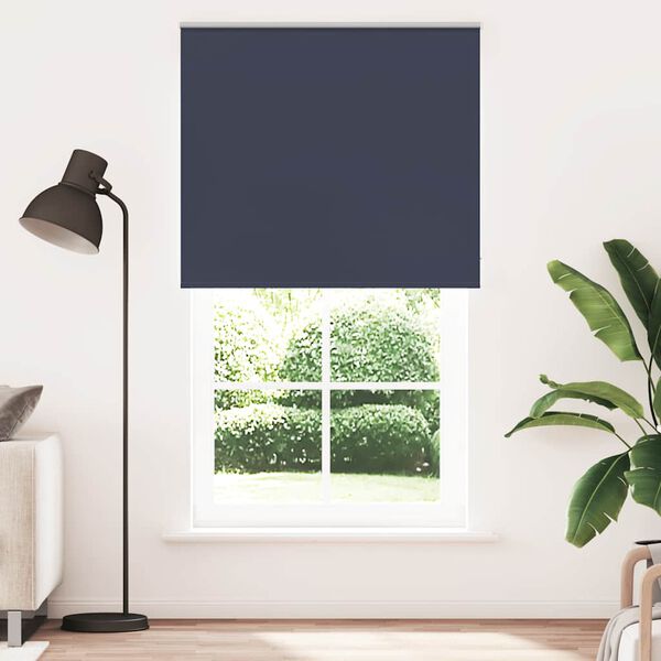 vidaXL Persiana de enrolar 120x230 cm largura tecido 116,6cm poli&eacute;ster