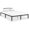 vidaXL Estrutura de cama 120x200 cm metal preto