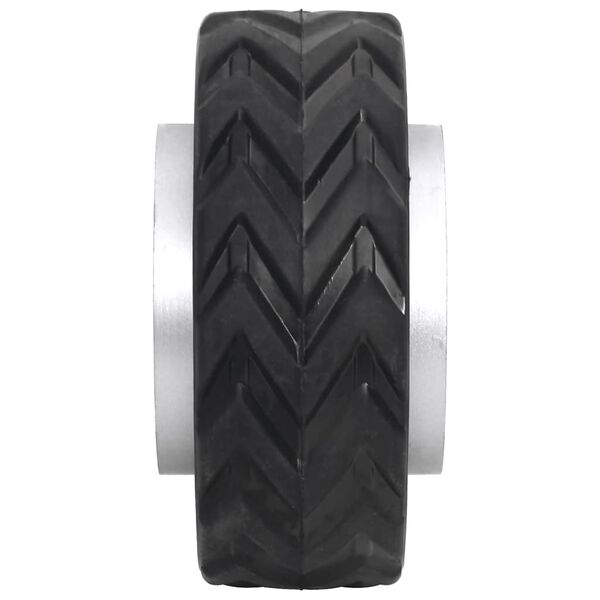 vidaXL Roda para roda jóquei Ø19,5x10 cm alumínio e borracha